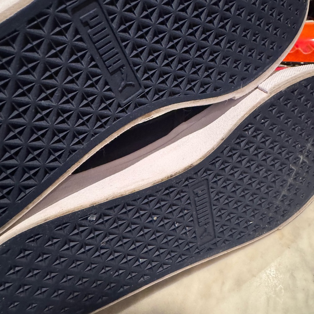 Puma Navy Paisley Slip-On Sneakers - Picture 5 of 9